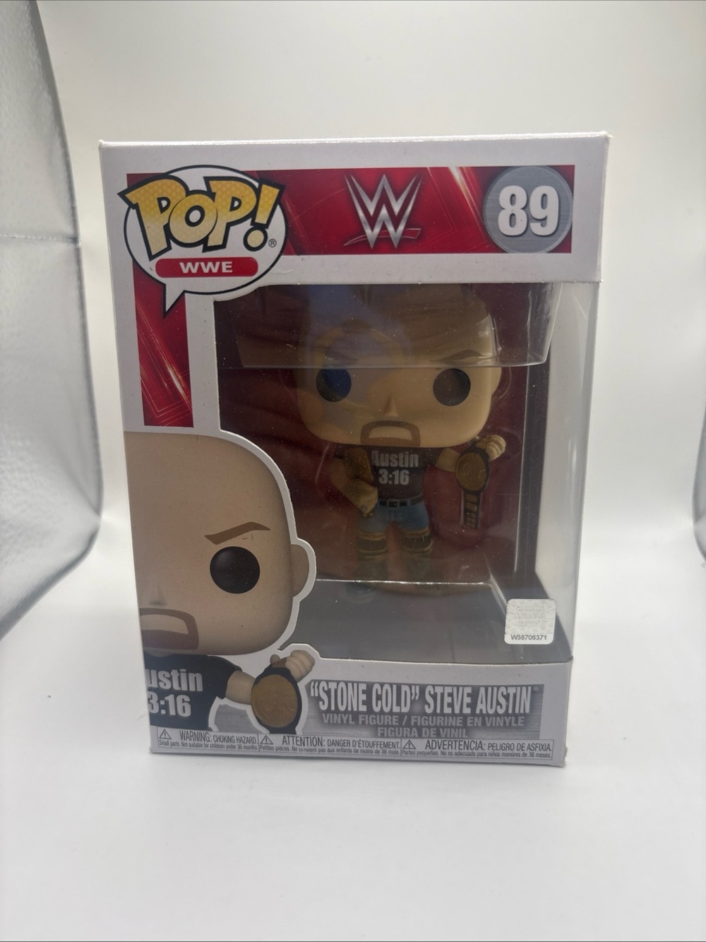 Funko Pop WWE Stone Cold Steve Austin #89 Exclusive Vinyl Figure